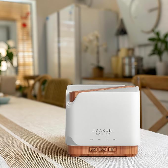 ASAKUKI Essential Oil Diffuser for Home, Large 700 ml Humidifier - Image 8