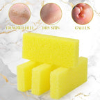 Batiyeer 100 Pcs Pumice Stone for Feet Scrubber Dead Skin Disposable Pedicure - Image 3