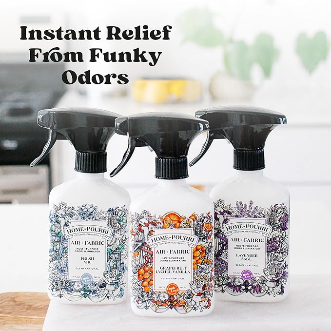 Home-Pourri Air + Fabric Multi-Purpose Odor Freshener Spray, Tropical Air - Image 2