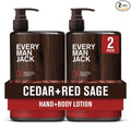 Every Man Jack Mens Cedar + Red Sage Hand & Body Lotion by EveryManJack