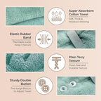 Lili&James 100% Cotton Hair Towel Wrap - Image 5