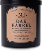 Manly Indulgence Oak Barrel Scented Candles by ManlyIndulgence