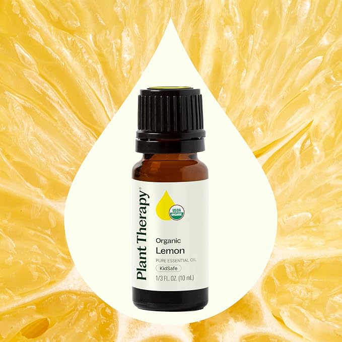 Plant Therapy Organic Lemon Essential Oil 100% Pure, USDA Certified Organic - Image 3