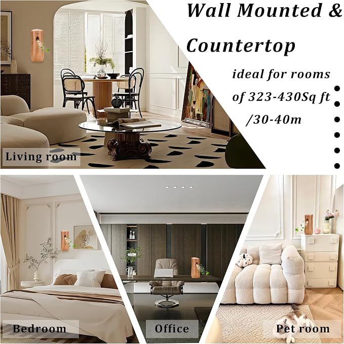 Automatic Air Freshener Spray Dispenser, Free Standing or Wall Mounted - Image 4