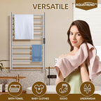 Towel Warmers for Bathroom, Heated Towel Rack Large, Smart Timing & Temperature - Image 5
