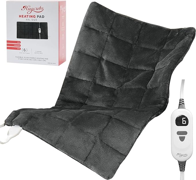Weighted Heating pad XL 17''x33'' fsa Eligible Items only List hsa Store by Hugcubs
