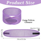 CIATBYYJ 4Pcs Mesh Hair Wraps, Thicker Soft Head Wraps - Image 2