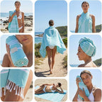 Cotton Turkish Beach Towel - Image 4