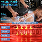 TanSon New 16 Head Deep Tissue Massage Gun, Electric Back Massager - Image 5