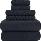 YTYC 29x59 Inch Bath Towels Set of 6 Large, Super Soft Absorbent Lint Free - Image 7