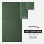 REDKISS Premium Towel Set of 8 - Image 3