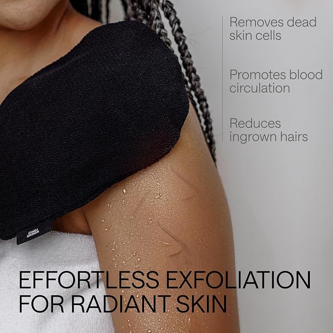 Korean Exfoliating Glove for Shower – Deep Body Scrubber & Face Exfoliator – - Image 3