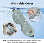 Heated Eye Mask for Dry Eyes, Cordless Warm Eye Compress - Image 6