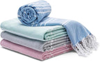 Cotton Turkish Beach Towel by 9Threads