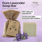Dr.Ancient Lavender Soap Bar, Organic Soap Bars Handcrafted the Traditional Way - Image 5