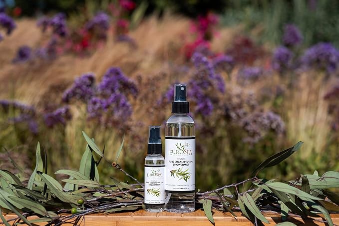 EuroSpa Aromatics Pure Eucalyptus Oil ShowerMist and Steam Room Spray, - Image 3