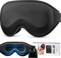 LitBear Long Lash Sleep Mask for Women Men Side Sleeper, 3D Contoured Light by LitBear
