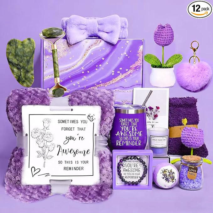 Self Care Gifts Baskets Women, Valentines Day, Mothers Day, Christmas Gifts by Unknown