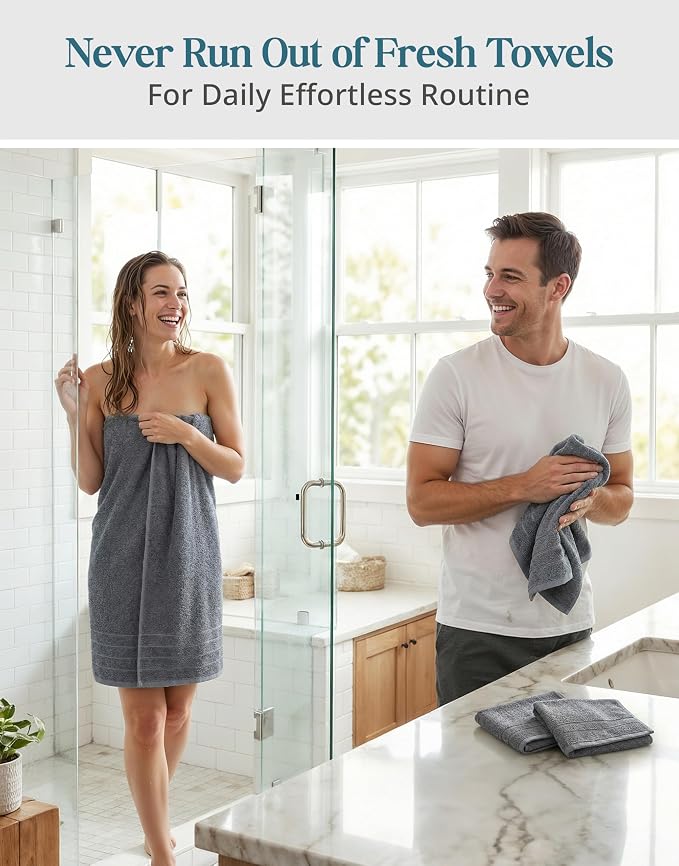 Casa Platino Premium Cotton Towels Set - Image 5