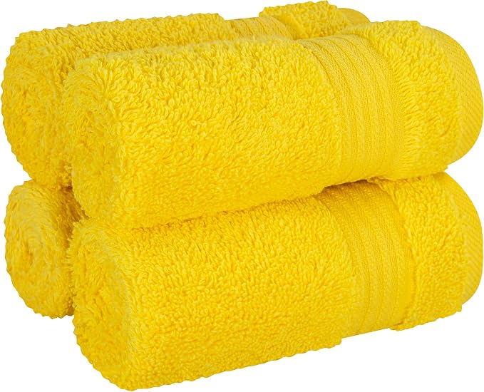 Cotton Paradise 100% Cotton Turkish Washcloth Set - Image 5