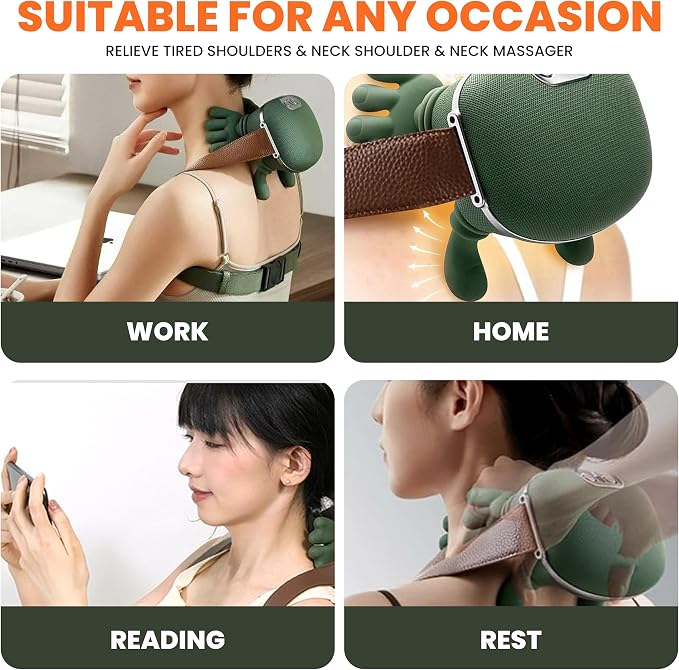 Shoulder and Neck Massager, Bionic Heated Massager, Shiatsu Neck Massager - Image 7