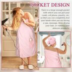 Tigeen Plus Size Towel Wrap for Women Spa Robe Set - Image 6