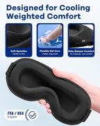 3D Weighted Cooling Gel Eye Mask - Image 5