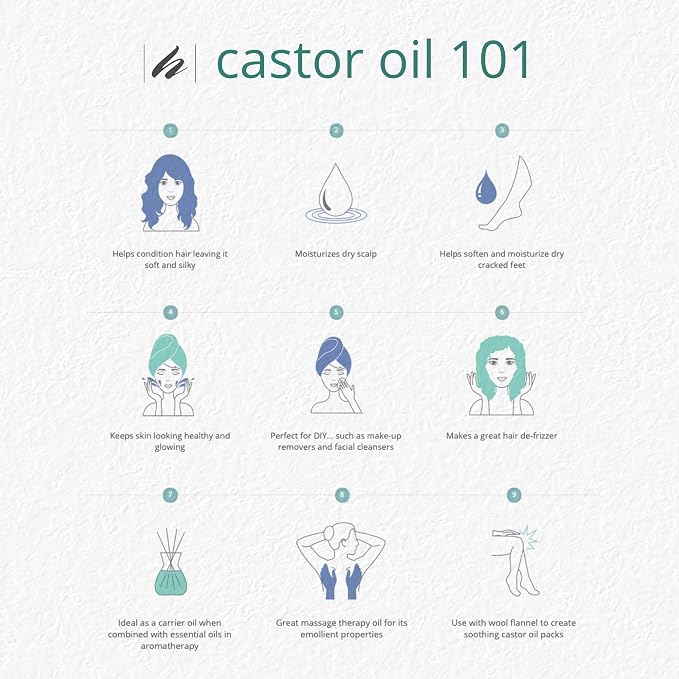 Home Health Original Castor Oil, Promotes Healthy Hair And Skin, Natural Skin - Image 10