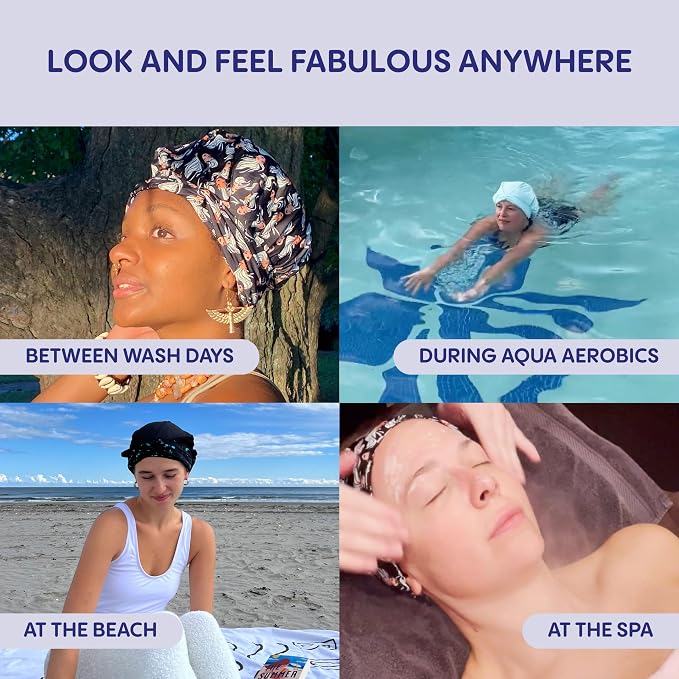 d’Hair Spa Facial Headband for Women, Hair Band for Skincare, Steam Room & - Image 4