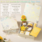 Spa Gifts for Women Bath Gift Set, Honey & Almond Milk Spa Gift Baskets Home - Image 2
