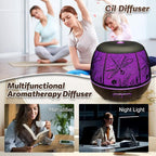 Roonbo Diffusers for Essential Oils Large Room 400ml, Essential Oil Diffuser - Image 3