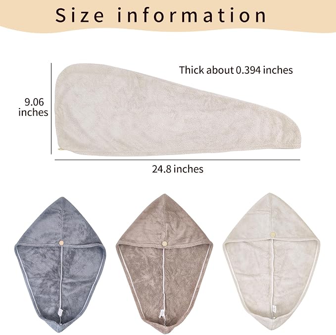 Hair Towel Wrap for Women - Image 4