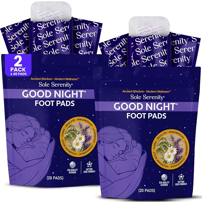 Sole Serenity Good Night Foot Pads by LureEssentials