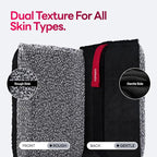 Caveem Exfoliating Body Scrubber, Large Bath and Body Scrub Buffer, Dual - Image 3