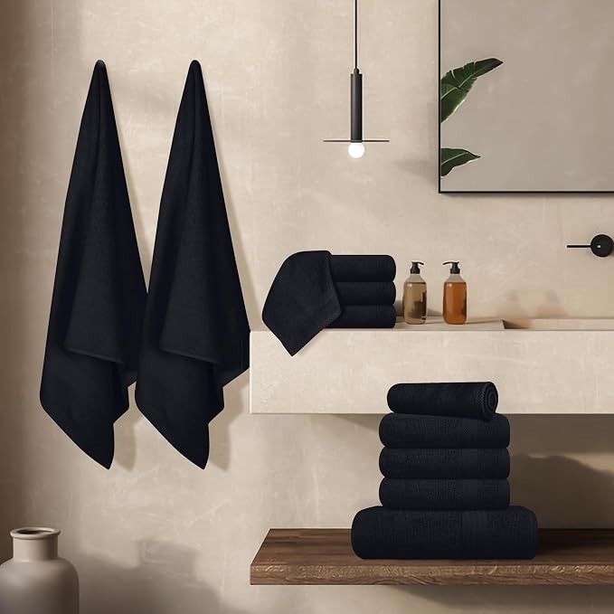 GLAMBURG Ultra Soft 24-Piece Towel Set - Image 6
