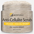 Anti-Cellulite Body Scrub for Skin Tightening, Moisturizing & Smoothing by M3Naturals