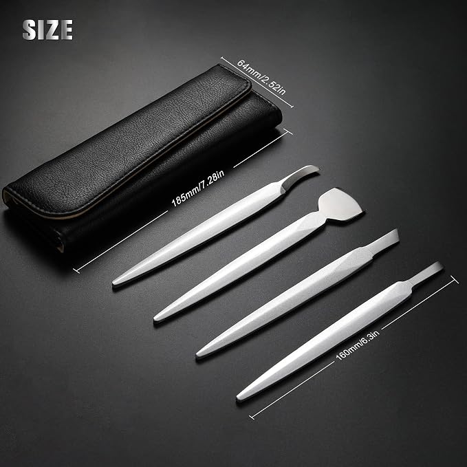 FERYES Pedicure Knife Ingrown Toenail Kit, Top Notch Foot Blade - Image 7