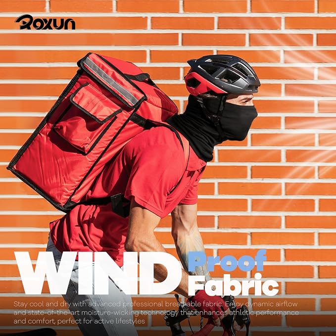 ROXUN 4 Pack Neck Gaiter, Cooling Breathable Face Mask UV Protection Scarf - Image 5