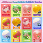 Bath Bombs for Kids with Surprise Inside, Shea & Coco Butter Dry Skin Moisturize - Image 3