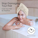 TENSTARS 5 Pack Thicken Microfiber Hair Towel Wrap - Image 2