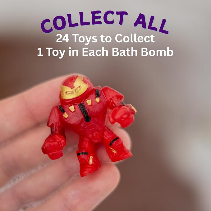 EvolutionUSA 1pc Green Epic Superhero Bath Bombs - Image 7