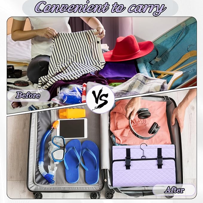 Travel Hanging Toiletry Bag - Image 6
