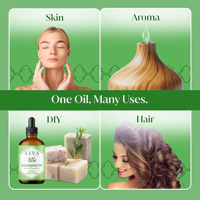 Siva Eucalyptus Essential Oil - Image 5