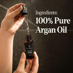 Black Wolf Sonic Scalp Head Massager & 100% Pure Argan Oil Bundle - Image 5