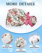 Plifal 100% Cotton Scrub Cap - Image 3