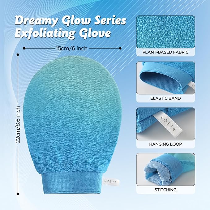 LOTTA Dreamy-Glow Deep Exfoliating Glove - Image 7