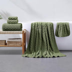 Oversized Bath Towels 40x80 Inches Extra Large Bath Sheets - Image 3