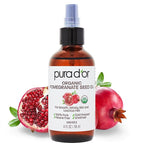 PURA D'OR 4 Oz ORGANIC Pomegranate Oil by PURADOR