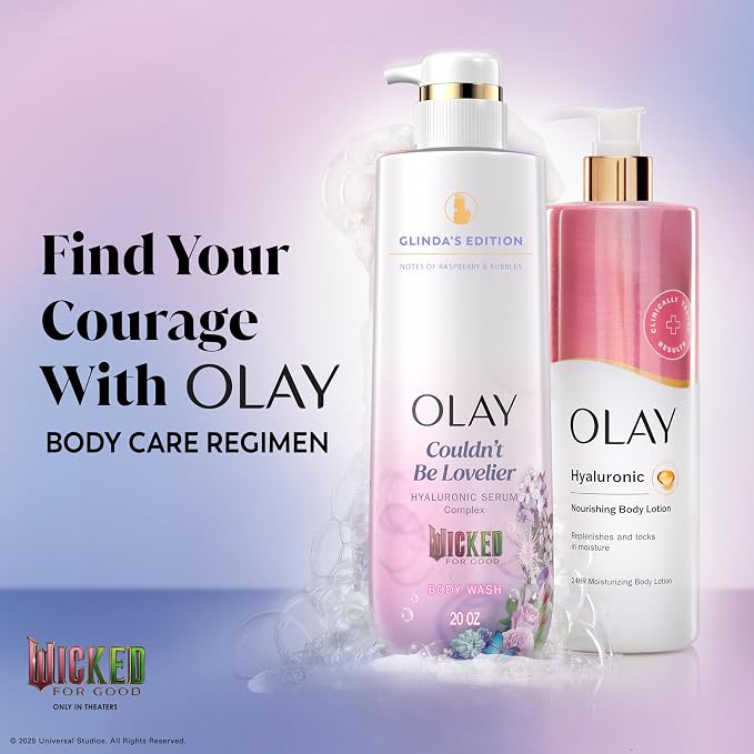 Olay Body Wash for Women, Couldn't Be Lovelier Glinda's Edition, Intensely - Image 10