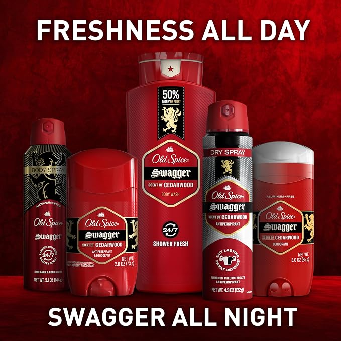 Old Spice Refreshing Body Wash for Men, 3X Defense, 24/7 Shower Fresh - Image 10